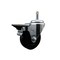 Service Caster 3.5'' Phenolic Wheel Swivel 7/16'' Grip Ring Stem Caster with Brake SCC-GR20S3514-PHS-PLB-716138 - alternate 1